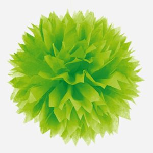 decorazione-carta-batuffolo-verde