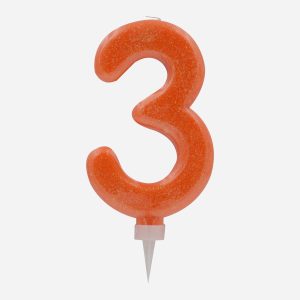 candela-gigante-arancione-numero-3