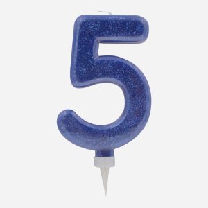candela-gigante-blu-numero-5