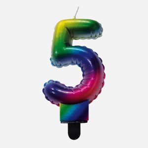 candela-arcobaleno-numero-5